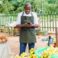 African vendor w Smart Phone